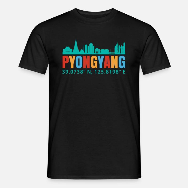 Pyongyang - Men's T-shirt - black