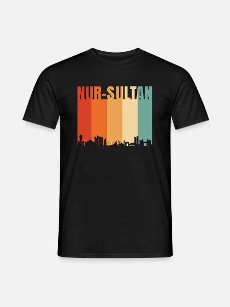 Nur-sultan - Men's T-Shirt - black