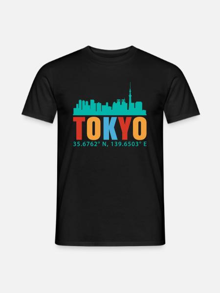 Tokyo - Men's T-Shirt - black