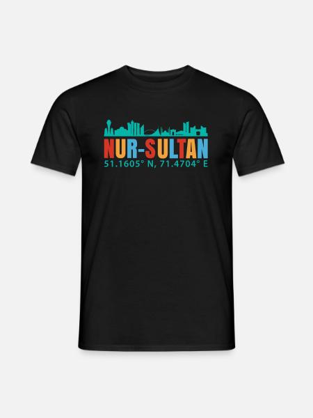 Nur-sultan - Men's T-Shirt - black