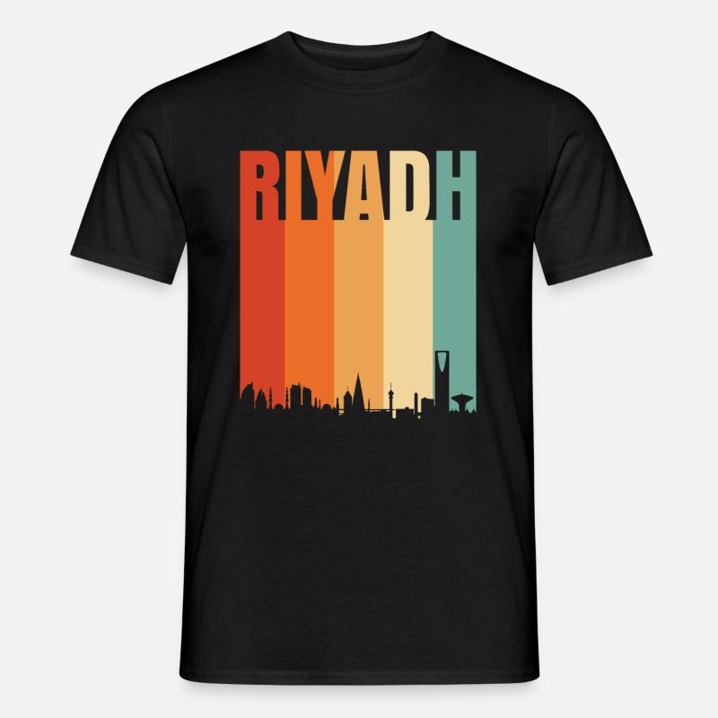 Riad - Männer T-Shirt - Schwarz