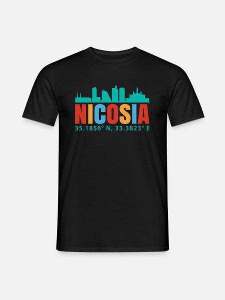 Nicosia - Men's T-Shirt - black