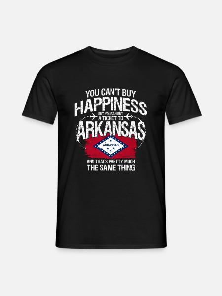Arkansas - Men's T-Shirt - black