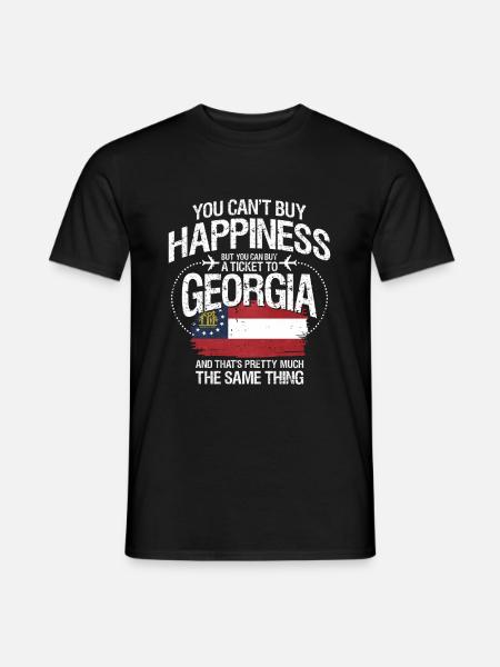 Georgia - Men's T-Shirt - black