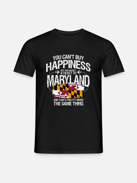 Maryland - Men's T-Shirt - black