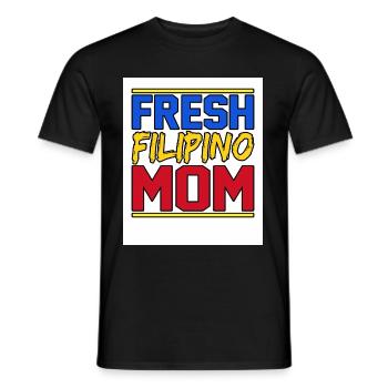 Philippinen - Männer T-Shirt - Schwarz - Vorne - AI Model Male 178 light (178cm)