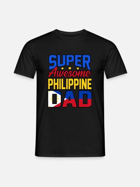 Philippinen - Männer T-Shirt - Schwarz