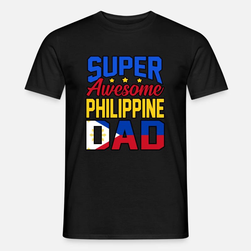 Philippinen - Männer T-Shirt - Schwarz