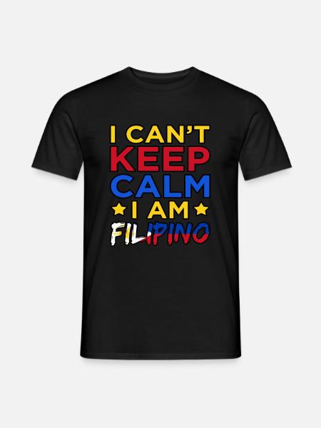 Philippinen - Männer T-Shirt - Schwarz