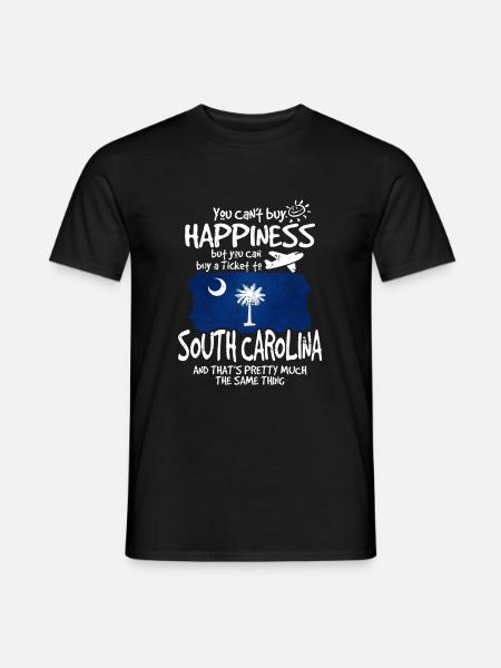 South Carolina - Männer T-Shirt - Schwarz