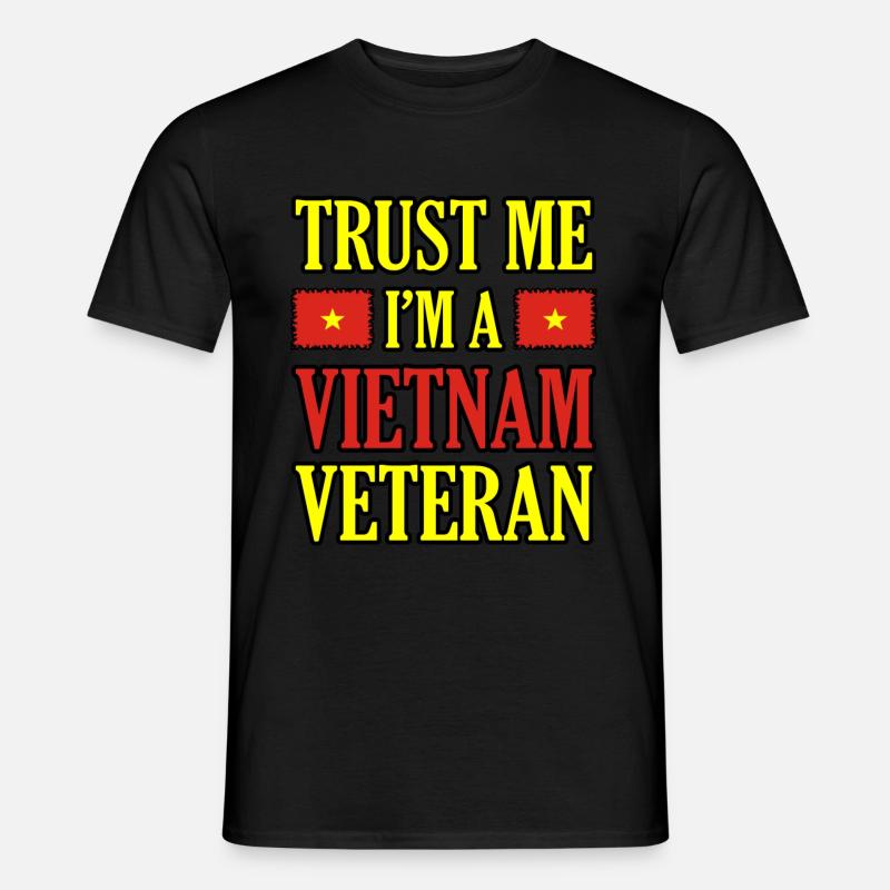 Vietnam - Männer T-Shirt - Schwarz