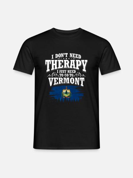 Vermont - Men's T-Shirt - black