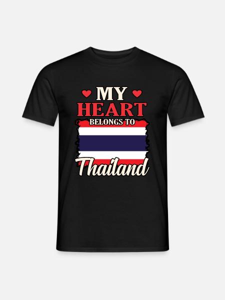 Thailand - Men's T-Shirt - black