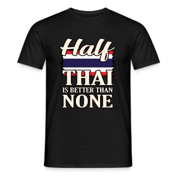 Thaïlande - T-shirt homme - noir - Devant - AI Model Male 178 light (178cm)