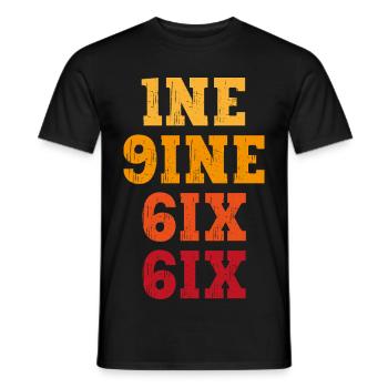 Millésime 1966 - T-shirt homme - noir - Devant - AI Model Male 178 light (178cm)