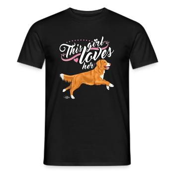 tollergirl - T-shirt homme - noir - Devant - AI Model Male 178 light (178cm)