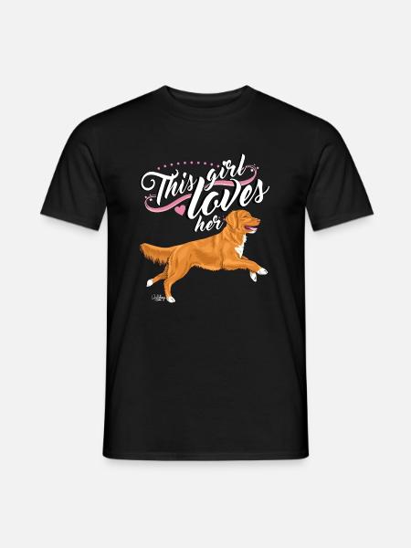 tollergirl2 - Miesten T-paita - musta