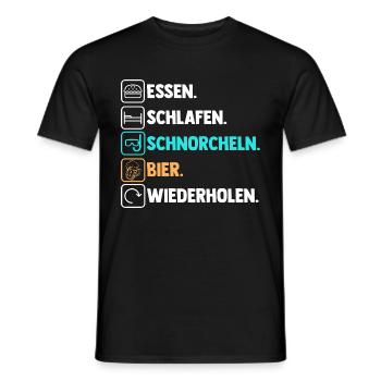 Schullehrerin Lehrerin - Männer T-Shirt - Schwarz - Vorne - AI Model Male 178 light (178cm)