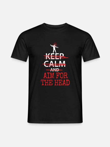 Zombie - Männer T-Shirt - Schwarz