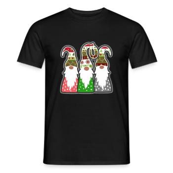 Norwegen - Männer T-Shirt - Schwarz - Vorne - AI Model Male 178 light (178cm)