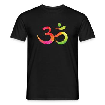 Buddhismus - Männer T-Shirt - Schwarz - Vorne - AI Model Male 178 light (178cm)