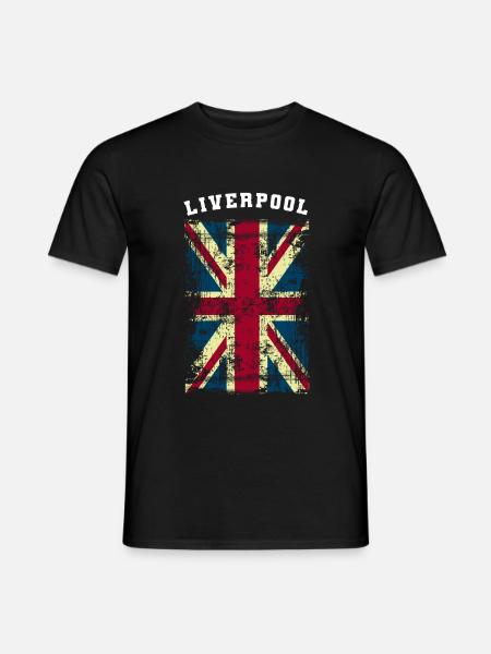 Liverpool - Men's T-Shirt - black