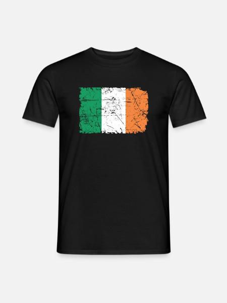 Irlande - T-shirt homme - noir