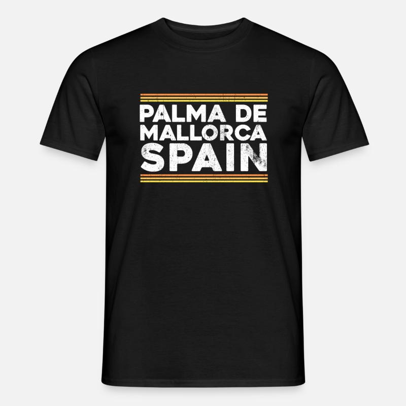 Mallorca - Männer T-Shirt - Schwarz