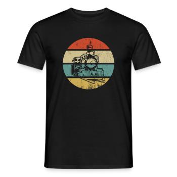 Zug Züge Modeleisenbahn Eisenbahn Geschenk - Männer T-Shirt - Schwarz - Vorne - AI Model Male 178 light (178cm)