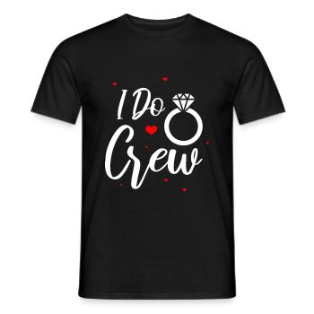Hen party - Men's T-Shirt - black - Front - AI Model Male 178 light (178cm)