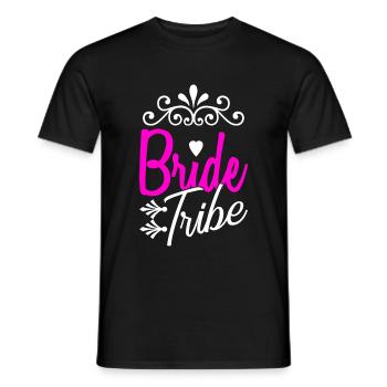 Hen party - Men's T-Shirt - black - Front - AI Model Male 178 light (178cm)
