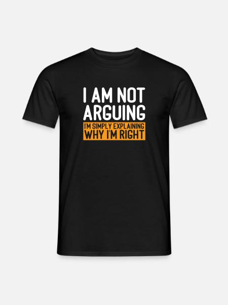 Citation drôle - T-shirt homme - noir