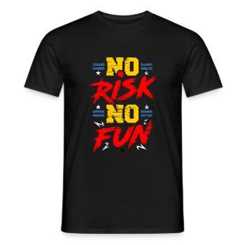 Citation drôle - T-shirt homme - noir - Devant - AI Model Male 178 light (178cm)