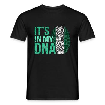 Nigeria - Men's T-Shirt - black - Front - AI Model Male 178 light (178cm)