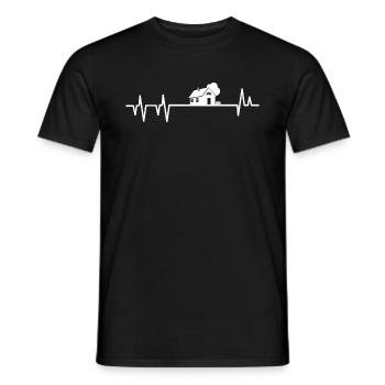 Immobilienmakler - Männer T-Shirt - Schwarz - Vorne - AI Model Male 178 light (178cm)