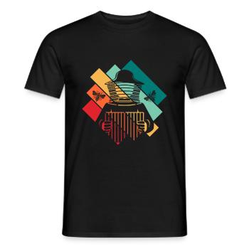 Imker Bienenzüchter - Männer T-Shirt - Schwarz - Vorne - AI Model Male 178 light (178cm)
