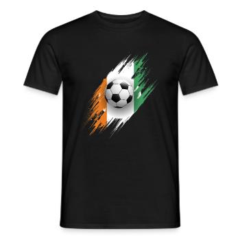 Elfenbeinküste Afrika Geschenkidee - Männer T-Shirt - Schwarz - Vorne - AI Model Male 178 light (178cm)