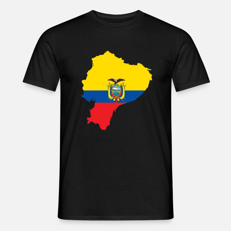 Ecuador - T-shirt uomo - nero