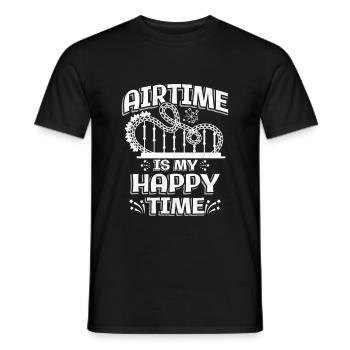 Montagnes russes - T-shirt homme - noir - Devant - AI Model Male 178 light (178cm)