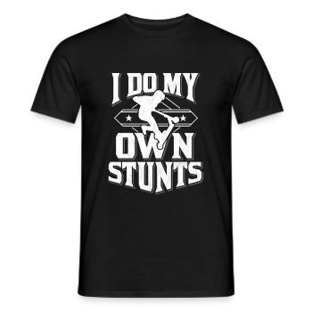 Scooter - Männer T-Shirt - Schwarz - Vorne - AI Model Male 178 light (178cm)