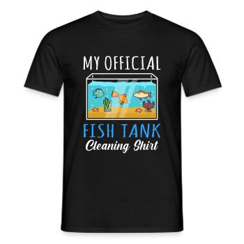 Aquarium - T-shirt homme - noir - Devant - AI Model Male 178 light (178cm)