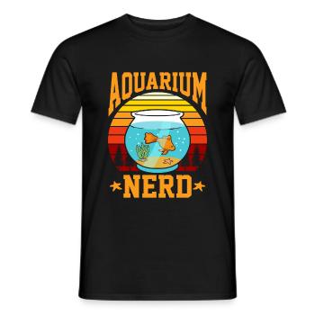 Aquarium - T-shirt homme - noir - Devant - AI Model Male 178 light (178cm)