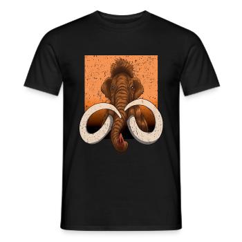 Mammut - Männer T-Shirt - Schwarz - Vorne - AI Model Male 178 light (178cm)