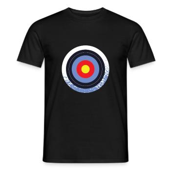 Bogenschießen Bogenschiessen Bogensport - Männer T-Shirt - Schwarz - Vorne - AI Model Male 178 light (178cm)