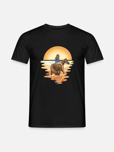 Cheval - T-shirt homme - noir