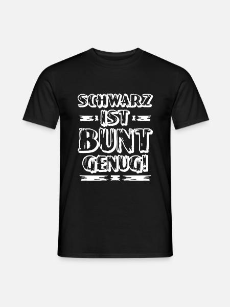 Lustiger Spruch - Männer T-Shirt - Schwarz