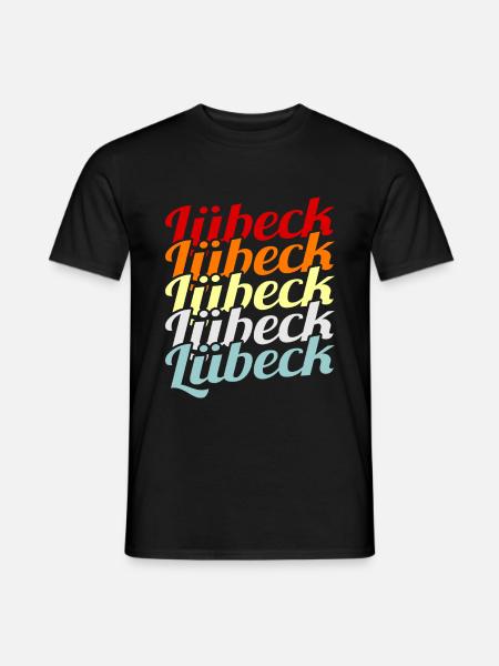 Lübeck - Men's T-Shirt - black