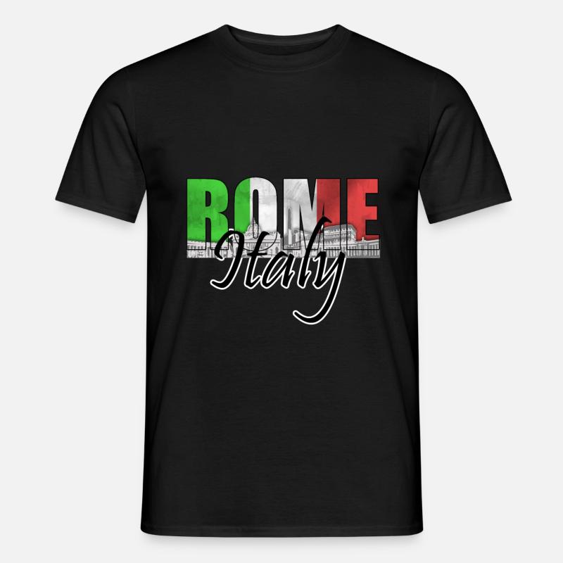 Rom - Männer T-Shirt - Schwarz