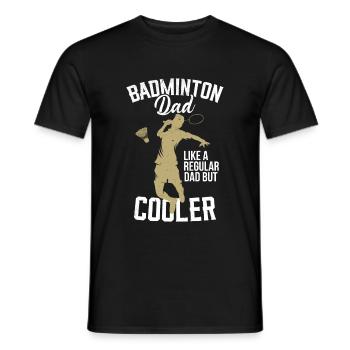 Lustiger Pickleball Badminton Federball - Männer T-Shirt - Schwarz - Vorne - AI Model Male 178 light (178cm)