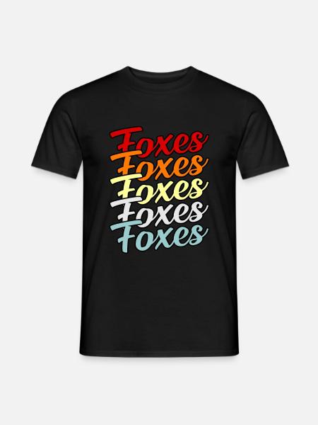 Fox - Men's T-Shirt - black